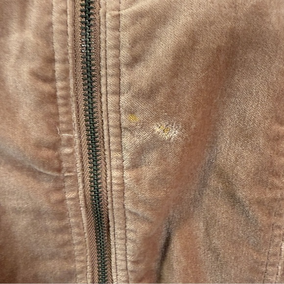 Westport Women's Blush Velvet Moto Jacket Plus Size 3X - Picture 8 of 8
